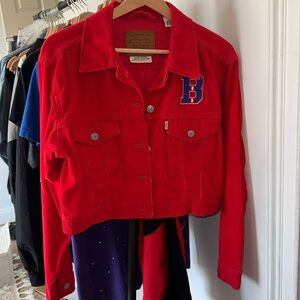 Buffalo Bills Cropped Jacket - Custom